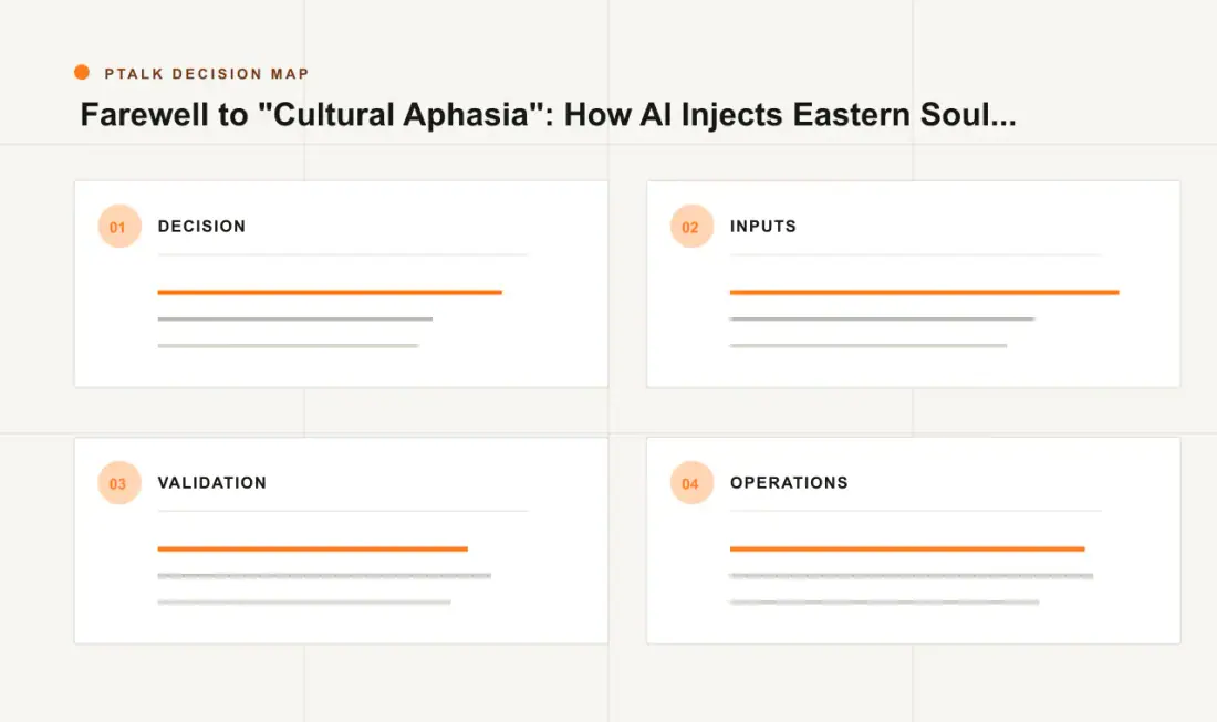 Farewell to "Cultural Aphasia": How AI Injects Eastern Soul into Toys decision map