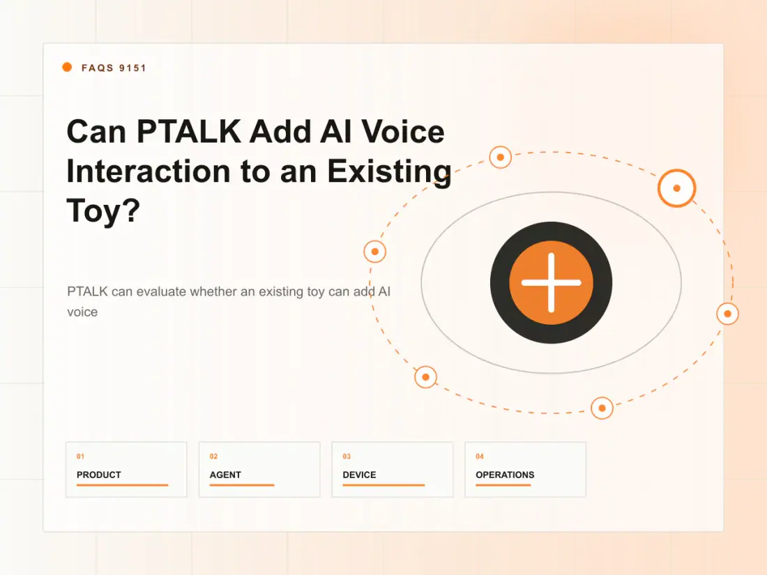 Can PTALK Add AI Voice Interaction to an Existing Toy?