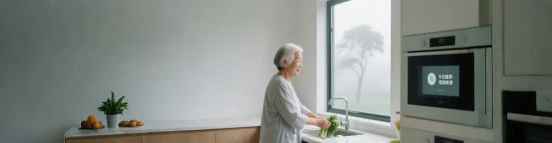 AI Wellness Solution: senior-friendly AI terminals for daily life